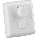 Westinghouse 78801 interrupteur mural pour ventilateur de plafond blanc s87373