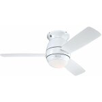Westinghouse - ventilateur de plafond halley blanc 112 cm avec lumire