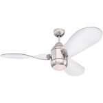 Westinghouse - ventilateur de plafond josef dc 122 cm avec led