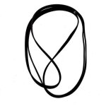 Whirlpool - courroie 1965h6 non �lastique (47808 - 44873) (481235818186) s�che - linge bauknecht, laden, ...