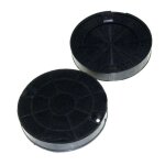 Whirlpool - filtre � charbon type29 amc912 �195x33mm (par 2) pour hotte fagor