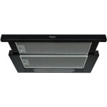 Whirlpool - hotte t�l�scopique encastrable, 3 vitesses, filtre � charbon inclus, filtres aluminium lavable ...