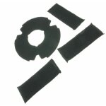 Whirlpool - kit filtres charbon amc982 180x63 mm et 240 mm (481249028008, f00433 - 1) hotte elica, scholtes ...