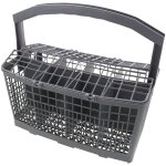 Whirlpool, panier lave - vaisselle couvert complet gris fonce