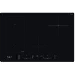 Whirlpool ? table de cuisson � induction 77 cm 4 foyers ? zone flexicook ? surface vitroc�ramique noire ...