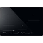 Whirlpool wf s1577 cpne noir int�gr� 77 cm plaque avec zone � induction 4 zone(s)