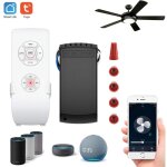 Wifi kit de t�l�commande pour ventilateur de plafond sans fil avec 4 minuteries et 3 vitesses 220v 230v ...