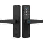 Wifi smart lock porte d'entr�e sans cl� ty app / empreinte digitale / mot de passe / carte / cl� m�canique ...