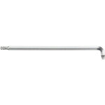 Wiha cl� m�le torx� � t�te sph�rique avec jambe courte, argent titane t20 (40973)