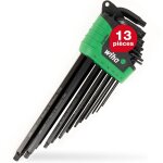 Jeu de cl�s m�les en �tui ergostar (43848), cl�s angulaires torx� magicspring� lot de 13, oxyd� noir ...