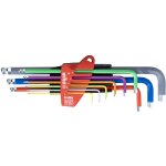Wiha - jeu de cl�s m�les six pans � t�te sph�rique en �tui prostar 46555