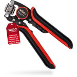 Wiha - outil de sertissage automatique destin� au sertissage carr� de cosses de conducteurs, � t�te pivotante ...