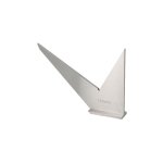 Wilmart - equerre double onglet � chapeau acier 150mm 137203