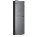 Wiltec - bo�te aux lettres et colis avec porte journaux verrouillable 39, 5 x 14, 1 x 115 cm couleur ...