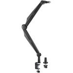 Wiltec bras pour microphone 80cm bras articul� jointure support table pour micros 3 / 8  5 / 8  studio ...
