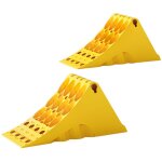 Wiltec cales de roue robustes en pe - hd, 478 x 200 x 230 mm, capacité de 6, 5 tonnes par paire, avec ... Wiltec cales de roue robustes en pe - hd, 478 x 200 x 230 mm, capacité de 6, 5 tonnes par paire, avec ...