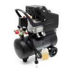 Wiltec - compresseur d'air avec r�servoir de 24 l ? 540 x 260 x 600 mm ? 1100 w 1, 5 cv ? 206 l / min ...