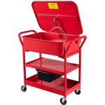 Fontaine de dgraissage et nettoyage de pices mcaniques ? 711 x 483 x 208 mm ? bac de lavage 75, 7 ...