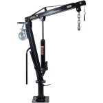 Wiltec - grue de levage pour pick up ou remorque ? charge max. 500 kg ? hauteur max. 1770 mm ? tte pivotante ...