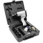 Wiltec - jeu cl� � chocs pneumatique avec 17 pi�ces ? 320 nm, pression 6 bars ? raccord raccord �? ? ...