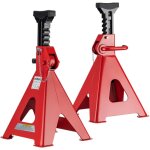 Wiltec kit de chandelle voiture 2 pices ? hauteur ajustable 490 - 750 mm ? capacit de charge 12 t par ...