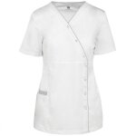 Wk designed to work - blouse de service polycoton boutons pression femme wk. designed to work blanc xl ...