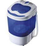 Briebe - wm1111 mini machine  laver portable avec centrifugeuse, pour camping et les voyages 150w blanc ...