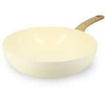 Wok en aluminium 28cm, colorama