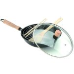 Wok en fer t / cristal induction - 24 cm