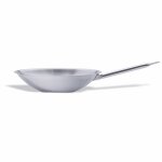 Wok inox  fond plain 36 cm - pujadas