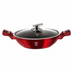 Wok avec rev�tement en granit 30 cm 4 l berlinger haus bourgogne bh - 7110