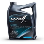 Wolf - huile moteur moto 4 temps 15w50 racing ester - bidon de 4 litres - 1043818