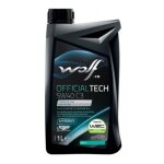 Wolf - huile moteur officialtech 5w40 c3 - bidon de 1 litre - 8333279 - ce produit de marque est neuf. ...