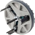 Wolfcraft ? scie cloche r�glable 45 - 90 mm ? acier ? emmanchement triangulaire ? profondeur de coupe ...