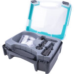 Coffret bois pour meuleuses d'angles - 2 r�pes. cylindrique et sph�rique diam 31. 5 mm. disque de fraisage ...