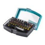 Coffret d'embouts de vissage wolfcraft 2975000 avec code couleur