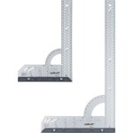 Kit de 2 Équerres de menuisier multifonctions - longueur 300 et 500 mm - mesurer. tracer et rapporter ... Kit de 2 Équerres de menuisier multifonctions - longueur 300 et 500 mm - mesurer. tracer et rapporter ...