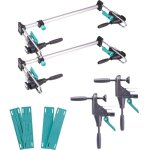 Kit de pose de bloc porte pro - pour porte de 600  1000 mm - 8 pices - rf. 3676000 - wolfcraft