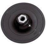 Plateau auto agrippant - diamtre 125mm, filetage 14mm - rf. 2285000 - wolfcraft