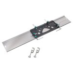 Rail de guidage de scie circulaire wolfcraft 6910000 fks 115
