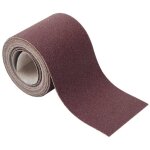 Rouleau de papier abrasif avec bande auto - agrippante wolfcraft 5811000 grain 80 (l x l) 4 m x 93 mm ...
