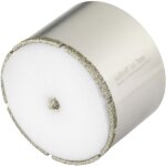 Trpan diamant pour carrelage - diamtre 74 mm - profondeur de coupe 45 mm. avec foret de centrage - ...