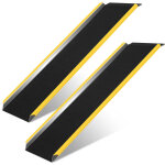 Wolketon 2x rampe de chargement rampe d'acc�s rampe de chargement rampe pour fauteuil roulant voiture ...