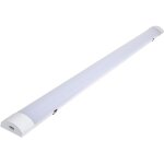 Wolketon r�glette led extra plate line luminaire led �tanche tubes led interconnectable traversante blanc ...