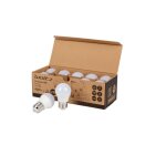 Lot de 10 ampoules led smd e27 smd 5w blanc neutre woltz