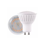 Woltz - ampoule led smd gu10 5w blanc chaud
