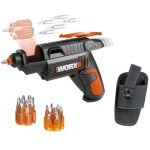 Worx - 1613x19 tournevis � batterie avec tambour et embouts 4 v wx254. 7