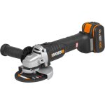 Worx wx812 meuleuse sans fil 20 v avec batterie 4ah + chargeur rapide