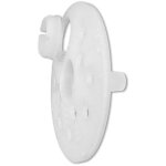 D - work rondelles d'isolation avec capuchon d. 60 mm - 100 pi�ces - diam�tre de vis 5 et 6 mm - mat�riau ...