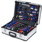 Workpro ? coffret multi - outils 119 pi�ces ? acier chrome - vanadium et carbone ? dimensions 47 x 17 ...
